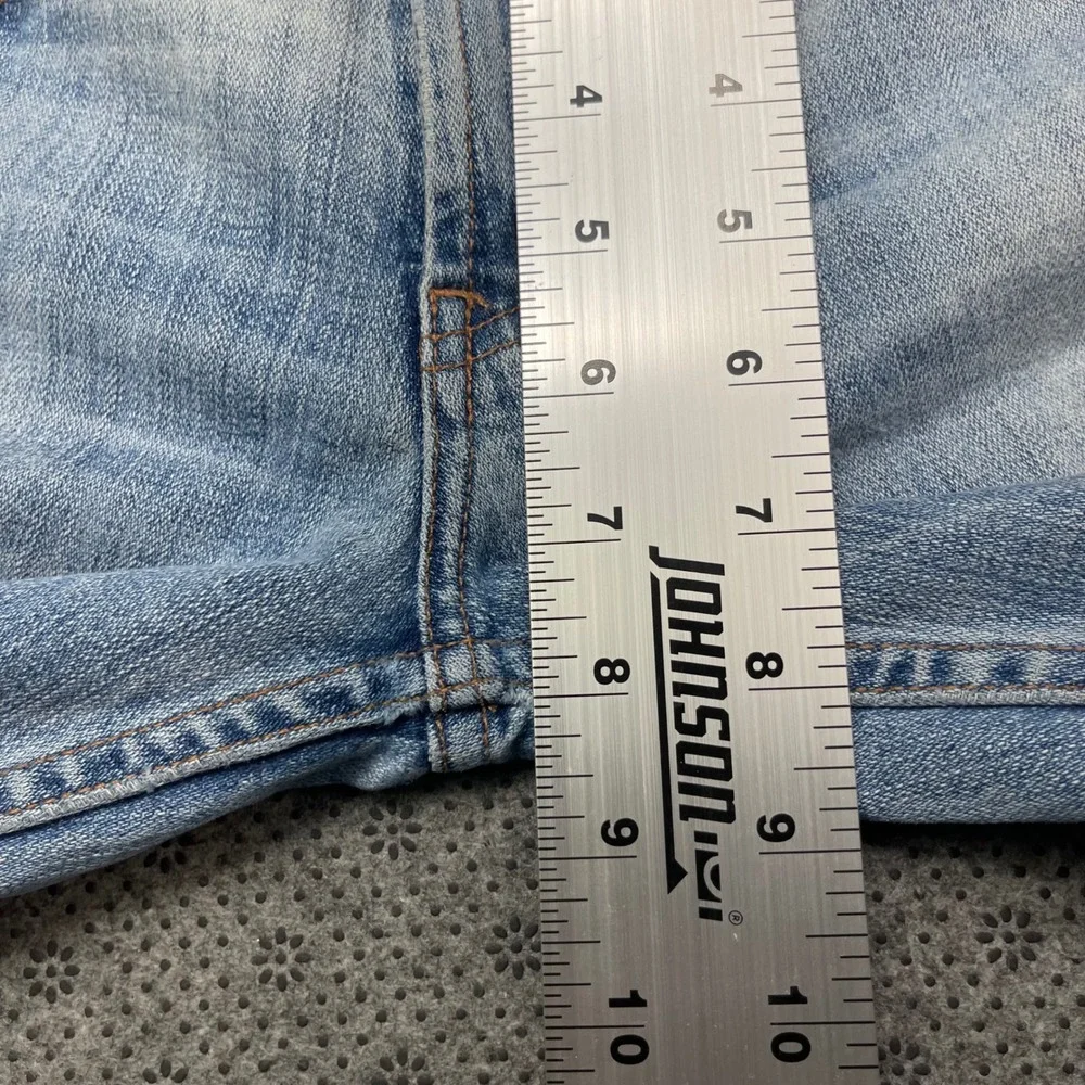 Vintage USA Y2K Armani Exchange Helix Flare Jeans Stone Wash Low Rise 4S W28xL28